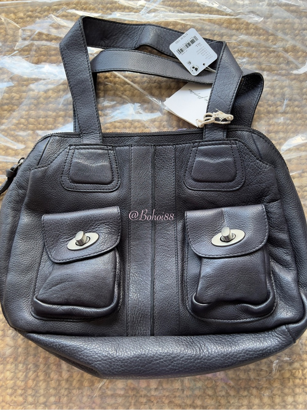 NEW Free People Billie Bowler Bag - Picture 11 of 13